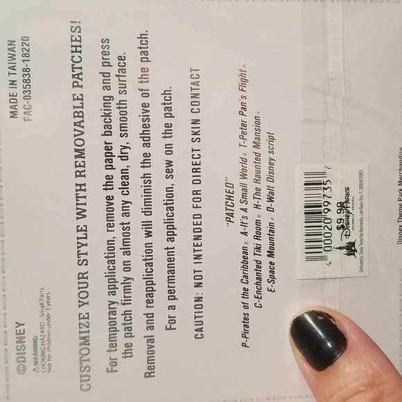 Pride Mickey patch - Picture 8 of 8